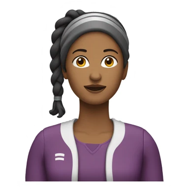 Tenista mujer sticker