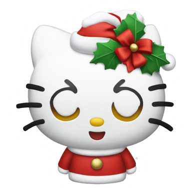 Hello kitty Christmas ￼ sticker