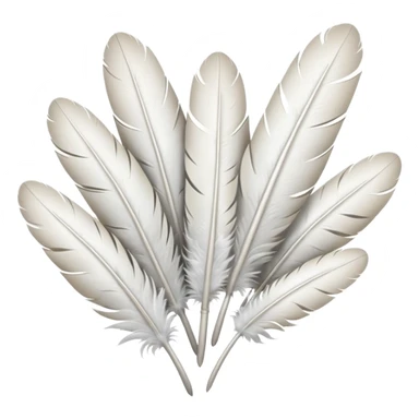 bundle of feathers sticker