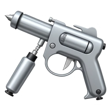 Tattoo gun and needle sticker