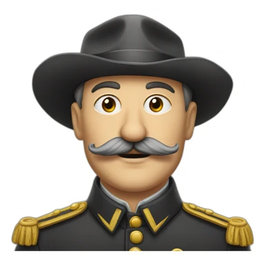 chancelier allemand en 1939 avec une moustache sticker