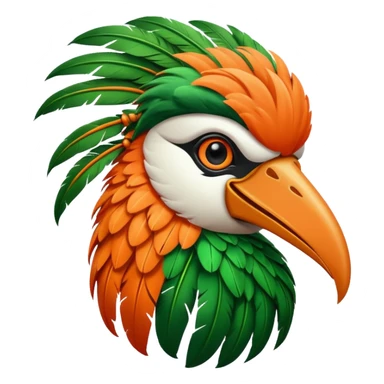 university of miami ibis sticker