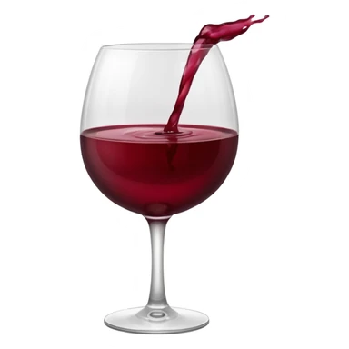 心心眼 emoji 😍的心心眼 變成🍷 sticker
