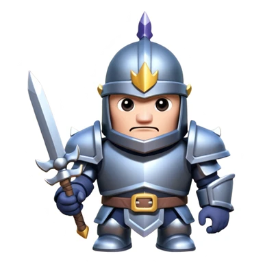 Mini pekka from clash royale  sticker
