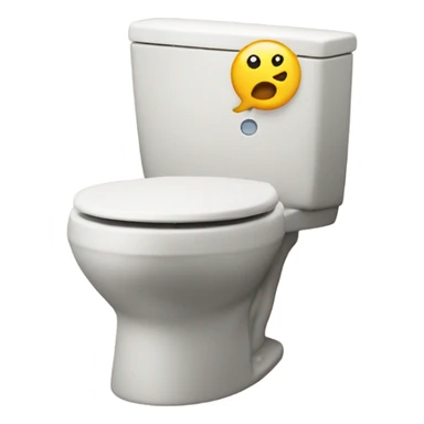 A toilet speaking eating “Tommy” sticker