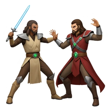 Star Wars fighting Star Trek sticker
