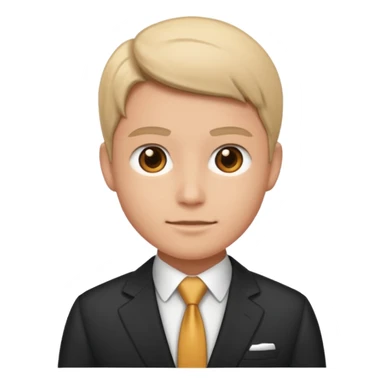 Business suit sticker