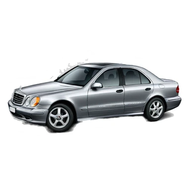 mersedes benz w210 sticker