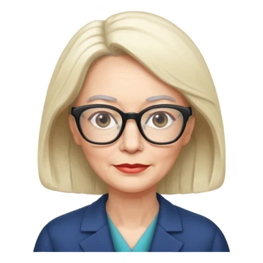 Catherine, 53 ans Profession : Professeure de littérature sticker