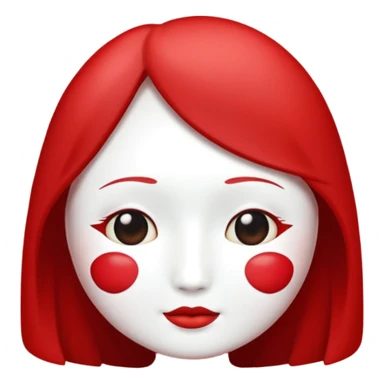 Fresita rosta que la fresa no tenga cara quiero que sea linda y cute  sticker