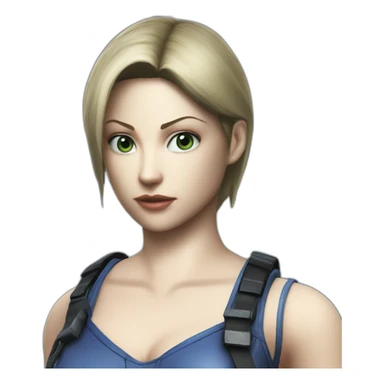 resident evil Jill valentine sticker