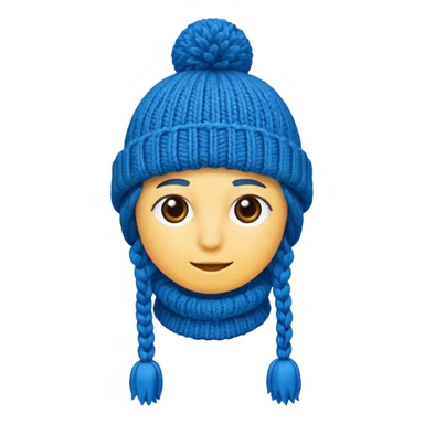 Only give me blue hat  sticker