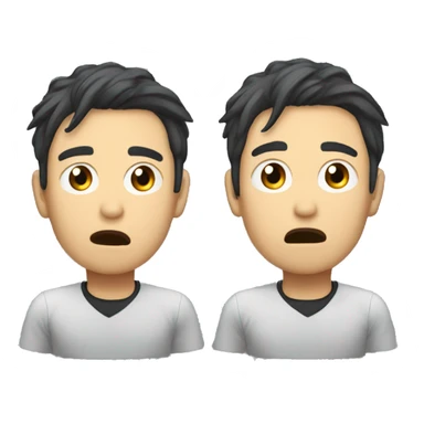 Yuji itadori confused sticker