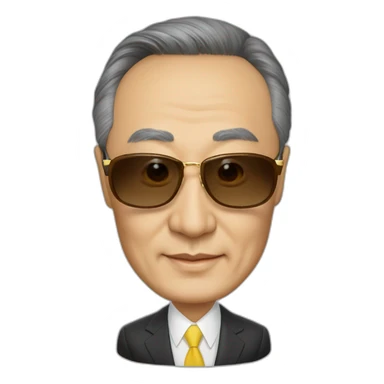 Nazarbayev Nursultan sun glasses sticker