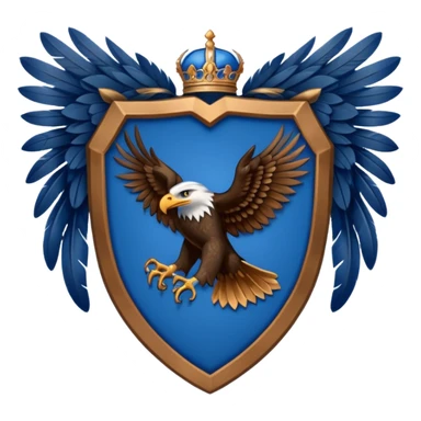Hogwarts Ravenclaw crest Eagle sticker