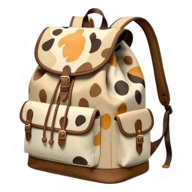 Backpack with Safari Animal sticker