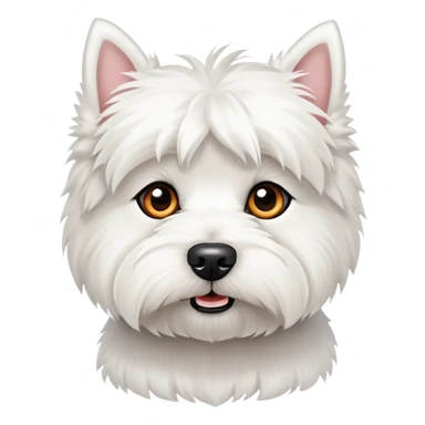 West Highland White Terrier dog sticker