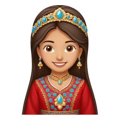 Azerbaijanian girl is crashing out  sticker
