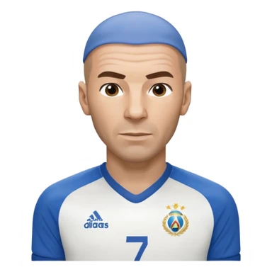 Zinedine zidane 2006 world cup jersey sticker