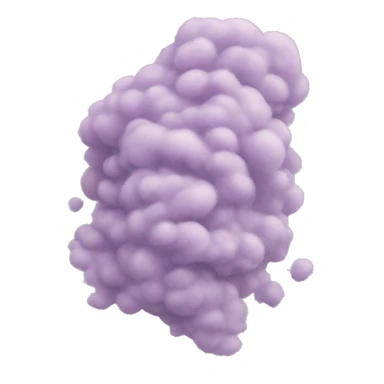 pastel purple dust sticker