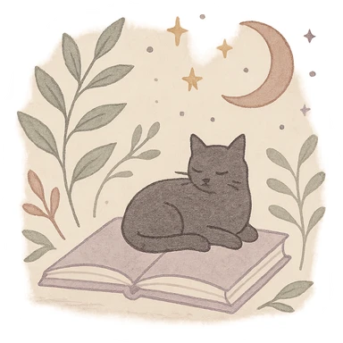 A gentle, poetic digital illustration in the style of “Jardim da Ju”. The scene blends nature, cosmos and tenderness — hand-drawn lines, soft textures, and muted pastel tones (sage green, lilac, rose, cream). Elements like leaves, stars, cats, books, and celestial details coexist naturally. The mood is magical yet grounded, evoking sensitivity, reflection, and quiet intelligence. The lighting is warm and dreamy, with delicate sparkles and organic shapes. Artistic style: watercolor + fine line art, minimal, elegant, emotional and intimate.


(use conforme a IA utilizada)

Mood: magical realism, soft light, emotional, feminine, intellectual

Style keywords: watercolor, fine ink lines, pastel tones, digital illustration, cozy, slow aesthetic, minimal poetic composition

Colors: #9BA48A (verde sálvia), #E6B7B1 (rosa suave), #D0C3CC (lavanda névoa), #F6F1E7 (papel de chá), #2D2D2F (grafite noturno)

Objects recorrentes: folhas, flores, livros, chá, gatos, estrelas, constelações, velas, mãos, janelas abertas, estufas, estantes, sementes, instrumentos musicais

Emoção central: sensibilidade lúcida — calma, introspectiva e real sticker