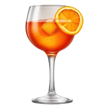 Aperol Spritz Glas sticker