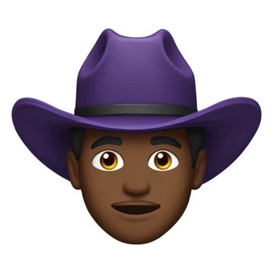 Lamar Jackson with a cowboy hat sticker