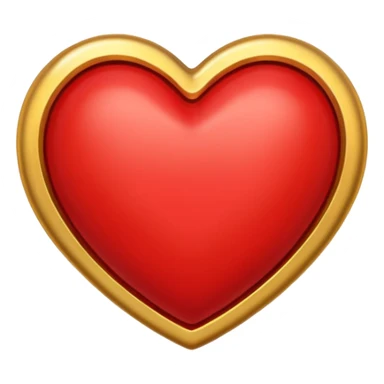 A red heart with the letter "J" in the middle sticker