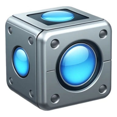 future modern sci-fi box sticker