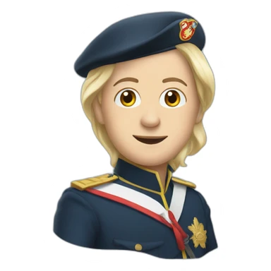Marinelepen sticker