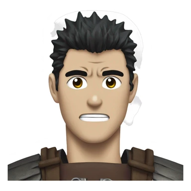 Guts from berserk anime sticker