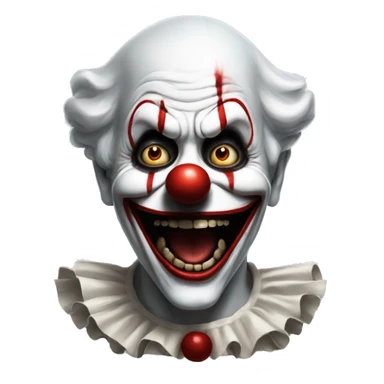 Art the clown (terrifier) emotions  sticker