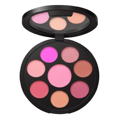 Pink makeup pallette sticker