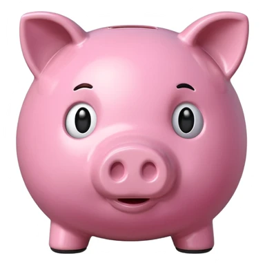 Piggy bank sticker