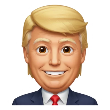 Donald Trump emoji sticker