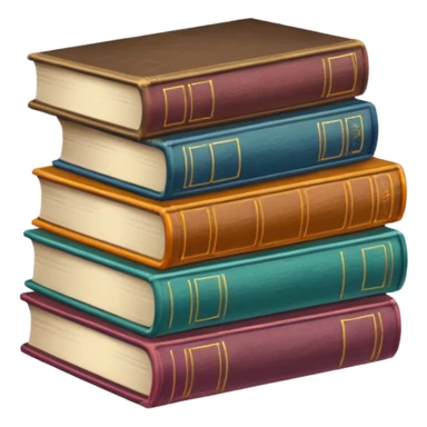 libros aesthetic de colores sticker