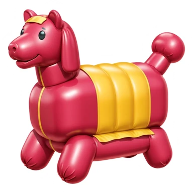  paris SPAM meat jeff koons style inflatable sculpture art  sticker