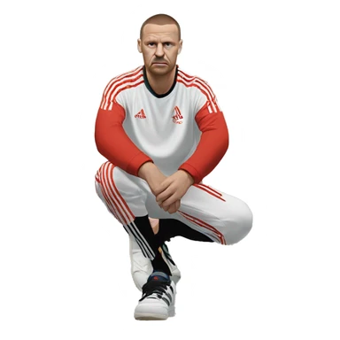 Slav squat adidas hooligan sticker