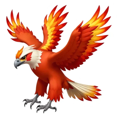 Braviary-Blaziken-Talonflame-Hawk-Eagle-fusion-hybrid-animal-creature  sticker