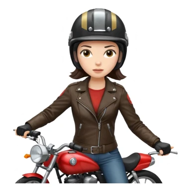 Wife being impatient on a bike sticker