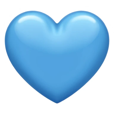 Corazon azul sticker