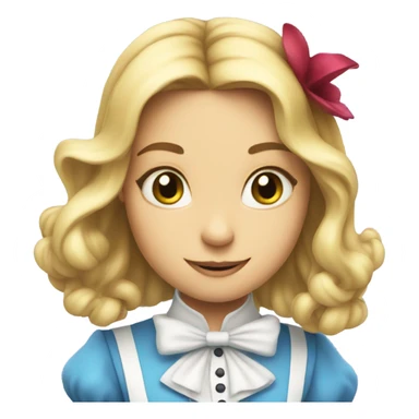 Alice in wonderland sticker
