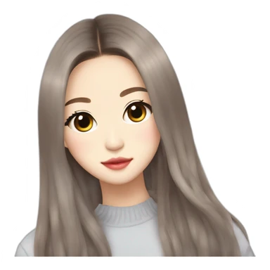 Korean idol Jennie Kim sticker