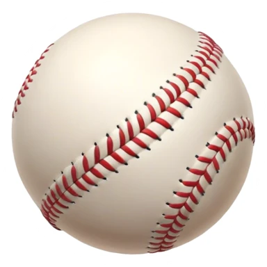 Cinematic Realistic Baseball Scene Emoji, depicted as an action-packed moment of a baseball in play with dynamic motion blur and crisp detailed textures, rendered with vibrant nostalgic lighting that captures the spirit of America's favorite pastime. sticker