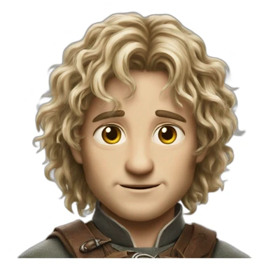 Meriadoc-brandybuck-hobbit-lotr sticker