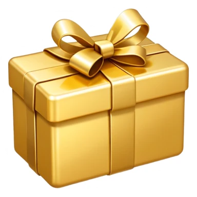 Shiny golden premium gift card sticker