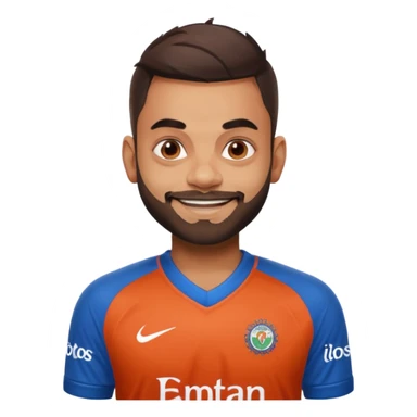 Virat kohli 18 jersey sticker
