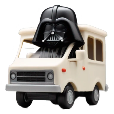 Darth Vader Matchbox ice cream truck 1967 sticker