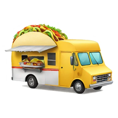 Taco truck sticker