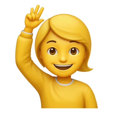 dabbing emoji  sticker